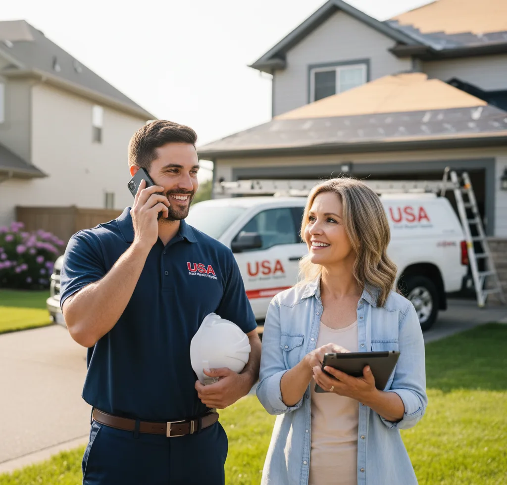 USA Roof Repair Experts customer support in Branson